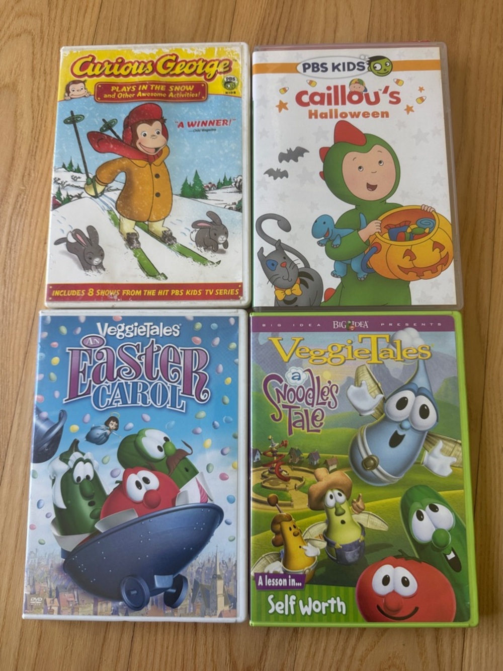 Curious George & Kids Classics DVD Bundle - Mixed Colors - PBS/Kids/Big Idea